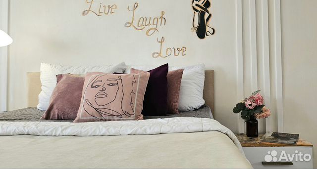 

1-к. квартира, 50 м², 3 кровати