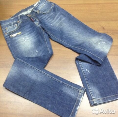 Толстовка XS и Джинсы Dsquared синие оригинал 26 р