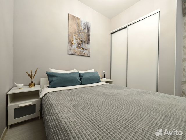 

1-к. квартира, 42 м², 2 кровати