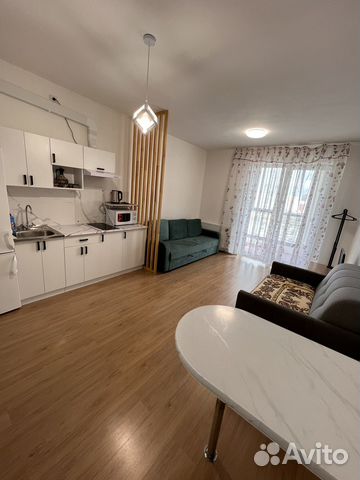 

Квартира-студия, 30 м², 2 кровати