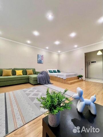 

Квартира-студия, 75 м², 2 кровати