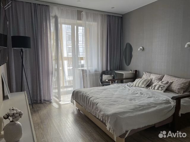 

1-к. квартира, 40 м², 2 кровати