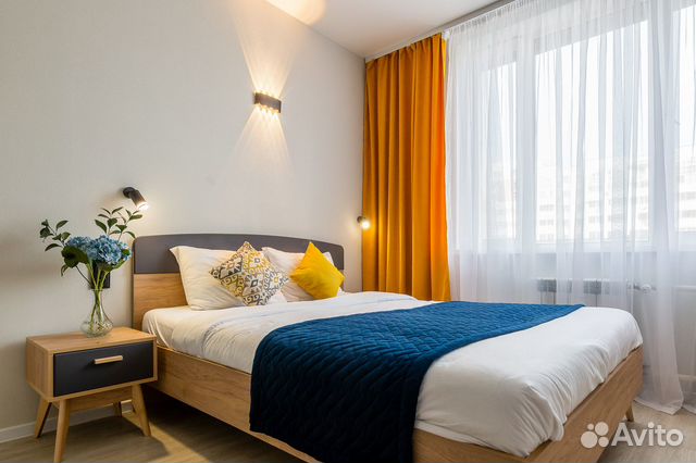 

Квартира-студия, 25 м², 2 кровати
