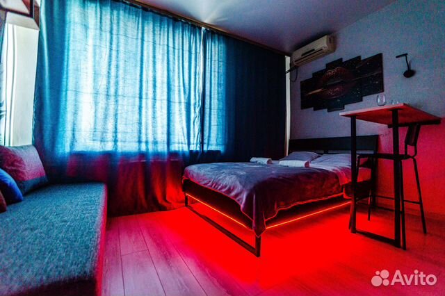 

Квартира-студия, 19 м², 2 кровати