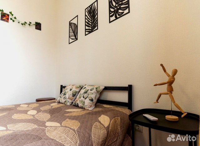 

1-к. квартира, 46 м², 2 кровати