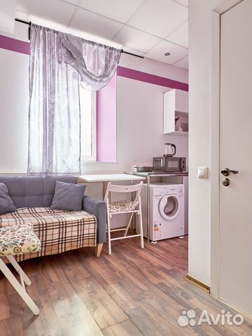 

1-к. квартира, 20 м², 2 кровати