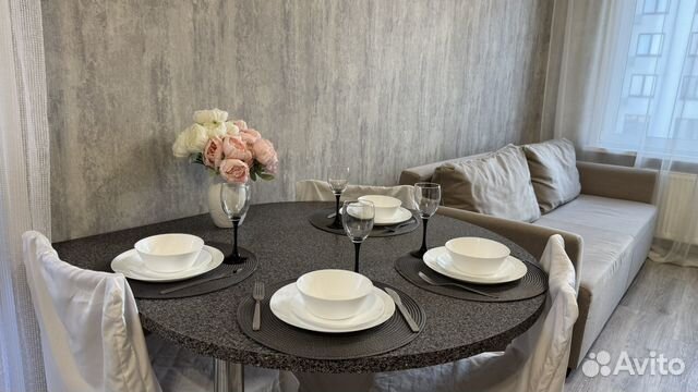 

1-к. квартира, 41 м², 2 кровати