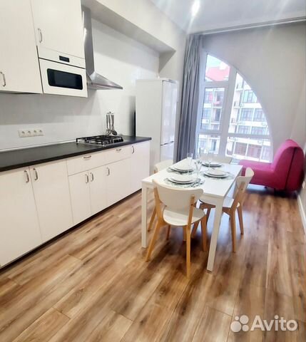 

1-к. квартира, 55 м², 3 кровати