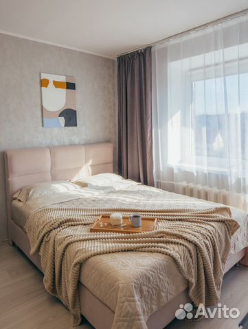 

1-к. квартира, 37 м², 2 кровати