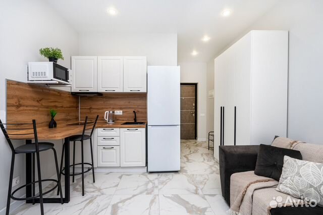 

Квартира-студия, 30 м², 1 кровать