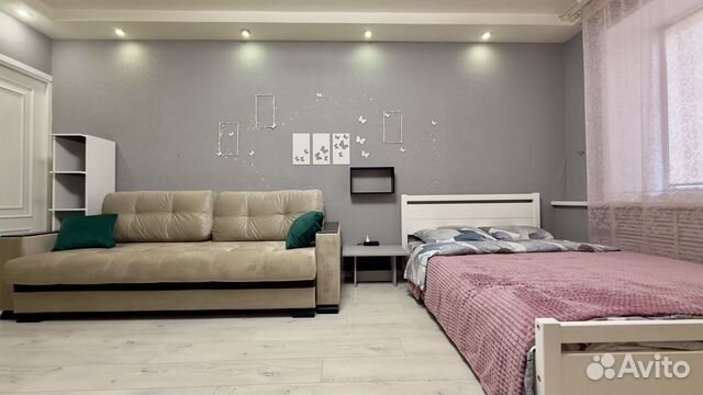 

Квартира-студия, 32 м², 2 кровати