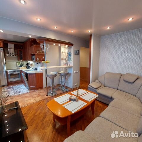 

2-к. квартира, 45 м², 2 кровати