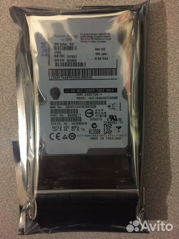 Жесткий диск IBM 600Gb 10K 2.5 Жесткий диск IBM 600Gb 10K 2.5