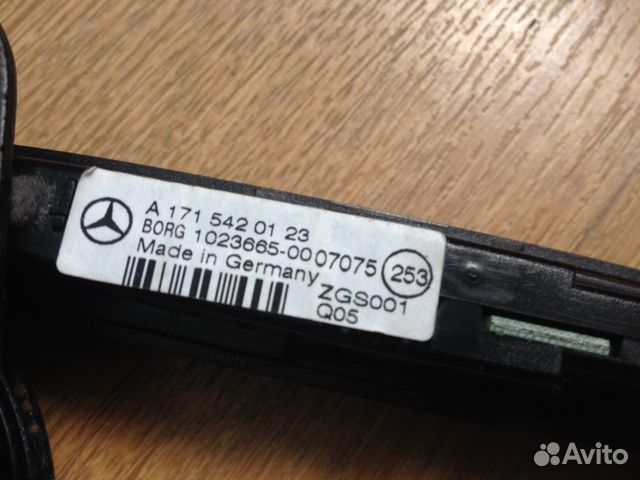 Дисплей парктроника Mercedes Cls E211 A1715420123 Дисплей парктроника Mercedes Cls E211 A1715420123