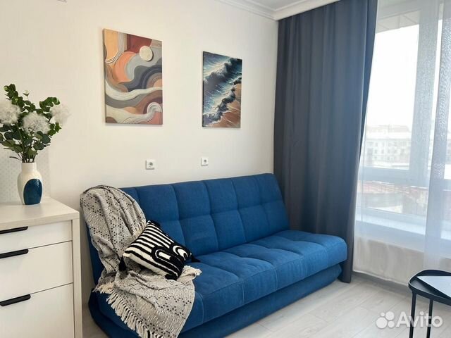 

Квартира-студия, 30 м², 2 кровати