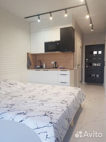

Квартира-студия, 18 м², 1 кровать