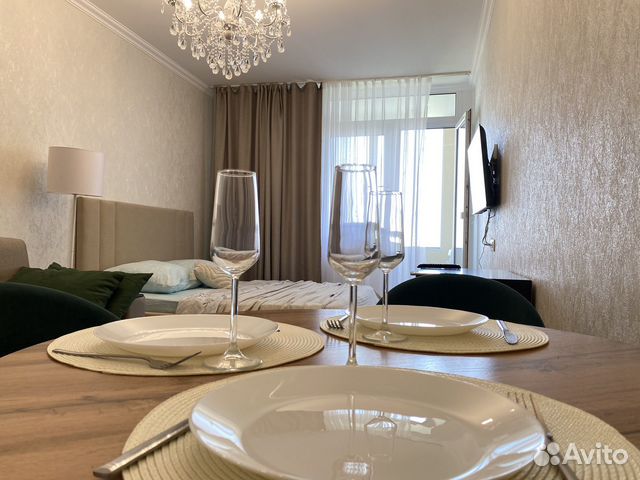 

Квартира-студия, 27 м², 3 кровати