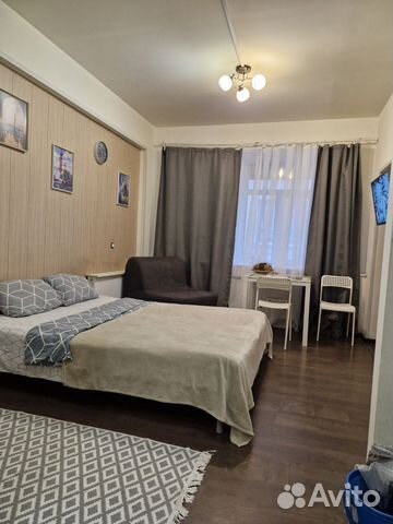 

Квартира-студия, 28 м², 3 кровати