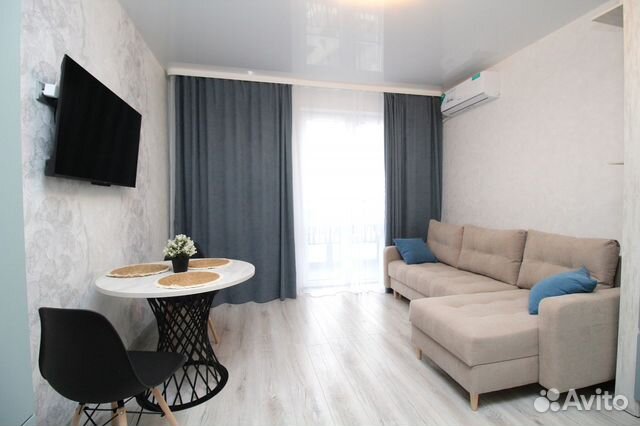 

Квартира-студия, 24 м², 2 кровати