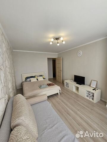

1-к. квартира, 43,5 м², 2 кровати