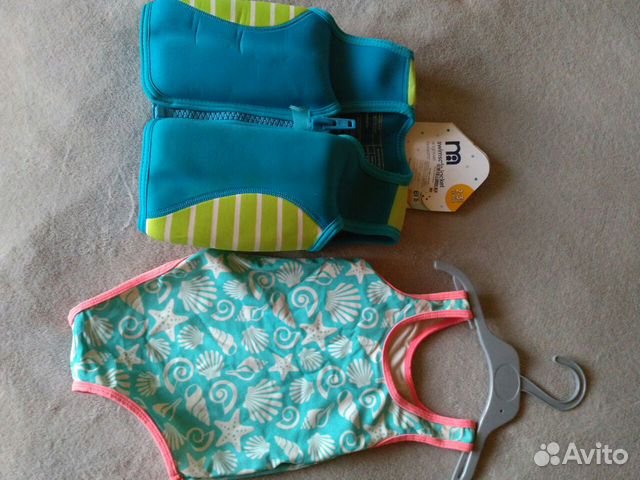 Жилет для плавания и купальник mothercare 2-3 года Жилет для плавания и купальник mothercare 2-3 года