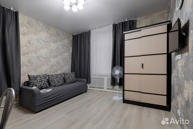 

Квартира-студия, 22 м², 2 кровати