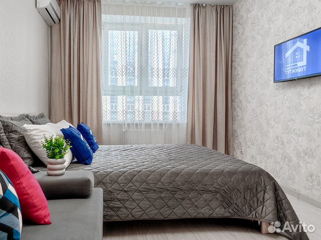 

1-к. квартира, 40 м², 3 кровати