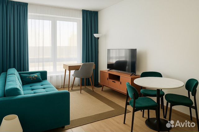 

1-к. квартира, 35 м², 3 кровати