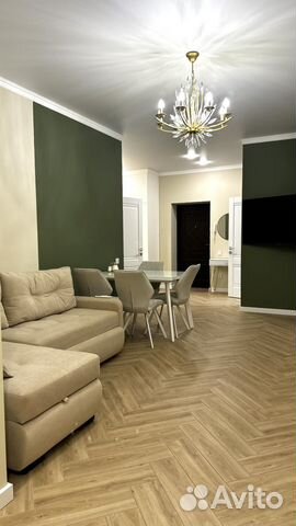 

Квартира-студия, 48 м², 2 кровати