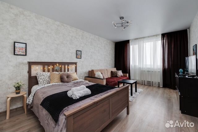 

1-к. квартира, 35 м², 2 кровати