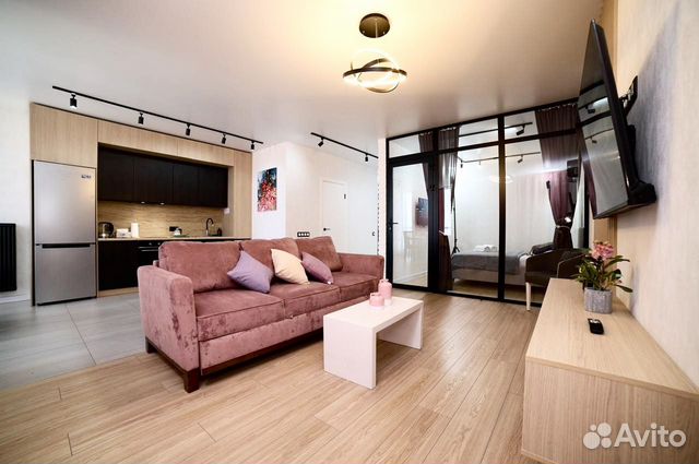 

1-к. квартира, 45 м², 2 кровати