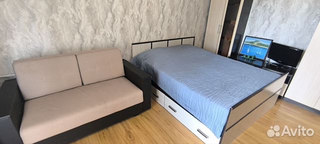 

1-к. квартира, 44 м², 2 кровати