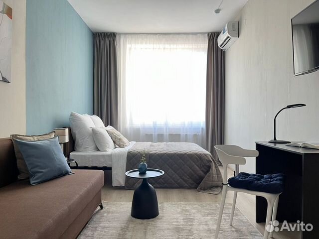 

1-к. квартира, 40 м², 2 кровати