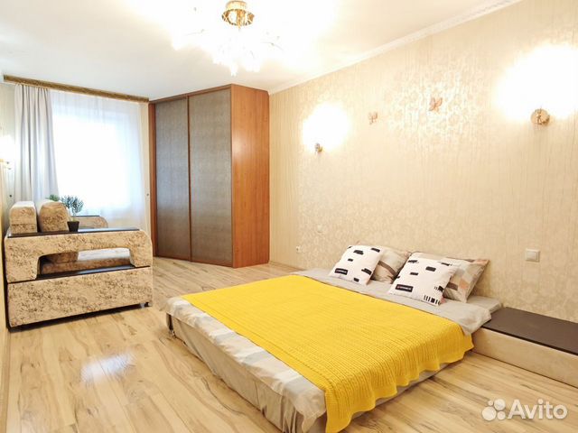 

1-к. квартира, 76 м², 3 кровати