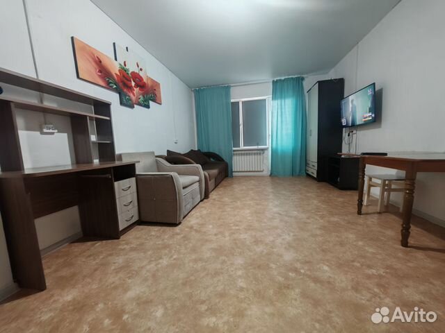 

Квартира-студия, 35 м², 2 кровати