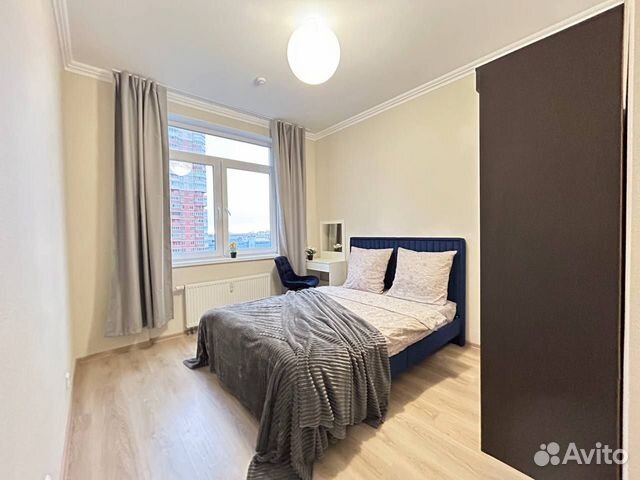 

1-к. квартира, 32 м², 2 кровати