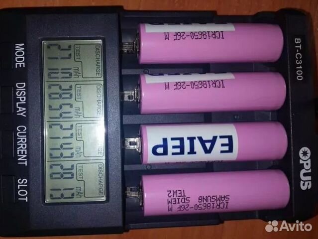 Аккумуляторы 18650 3.7v 2600mah