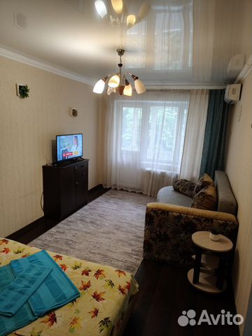 

1-к. квартира, 34 м², 2 кровати