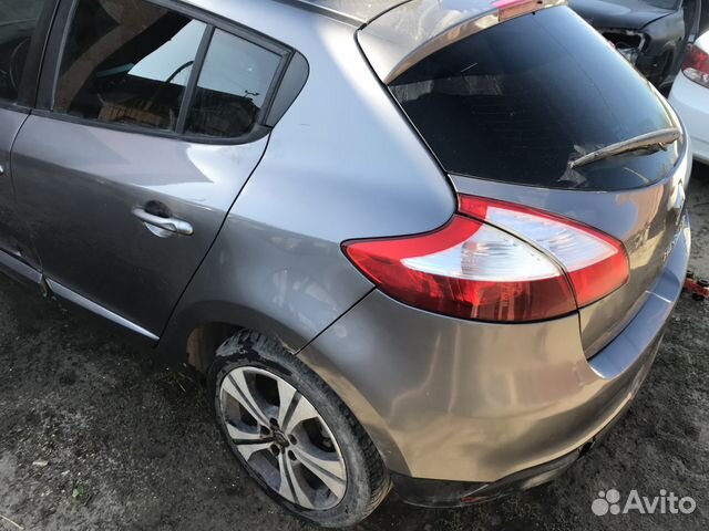Задняя часть кузова Renault Megane 3 хэчбэк Задняя часть кузова Renault Megane 3 хэчбэк