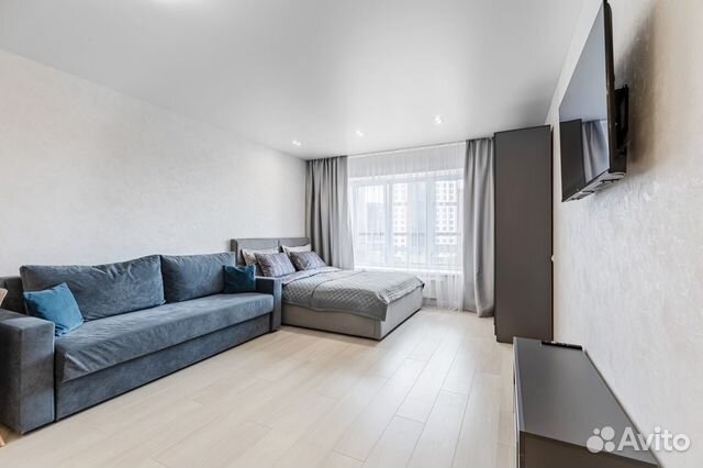 

Квартира-студия, 29,6 м², 2 кровати
