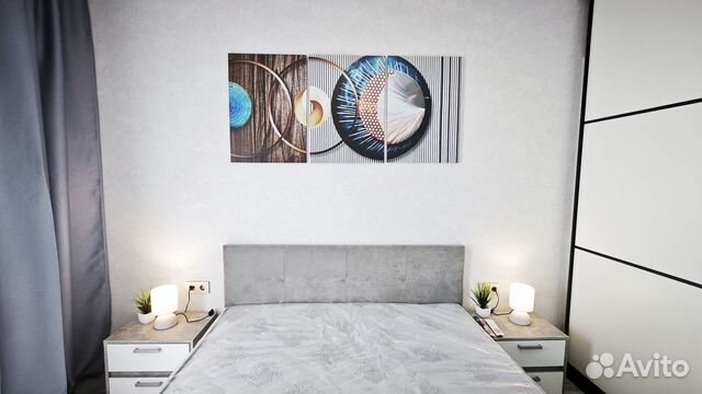 

1-к. квартира, 38 м², 2 кровати