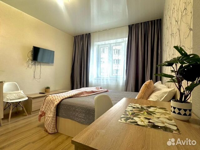 

Квартира-студия, 25 м², 1 кровать
