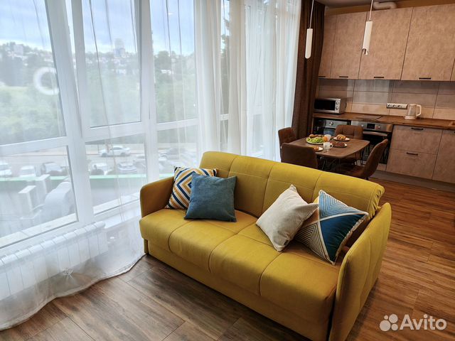 

1-к. квартира, 37 м², 2 кровати