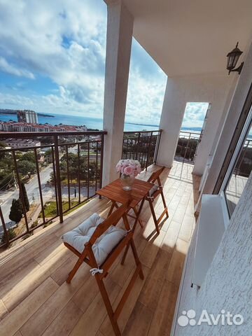 

Квартира-студия, 45 м², 2 кровати
