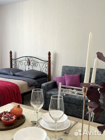 

Квартира-студия, 33 м², 2 кровати