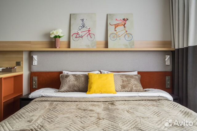 

Квартира-студия, 26 м², 2 кровати