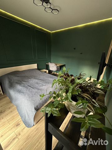 

1-к. квартира, 52 м², 2 кровати