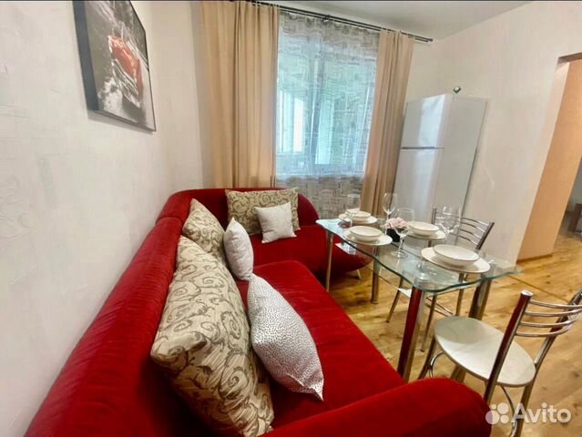 

1-к. квартира, 48 м², 3 кровати