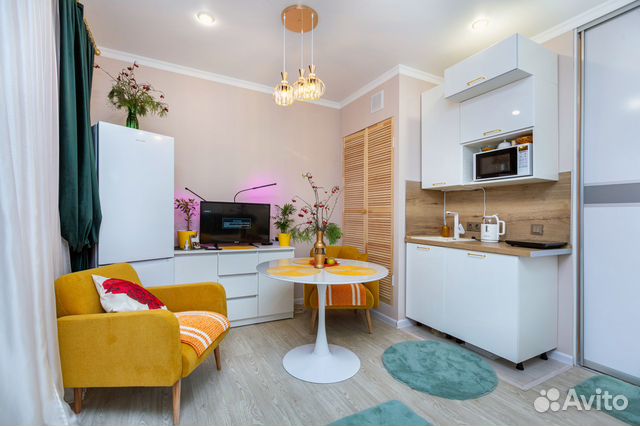 

Квартира-студия, 25 м², 1 кровать