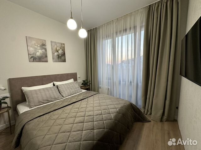 

1-к. квартира, 37 м², 2 кровати